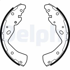 Bremsbackensatz DELPHI LS2143 für FORD RANGER (TKE) 2 2018-