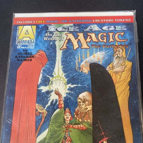 Ice Age On The World Of Magic The Gathering Armada Vol.1 No.3 1995 Vintage - Picture 4 of 6