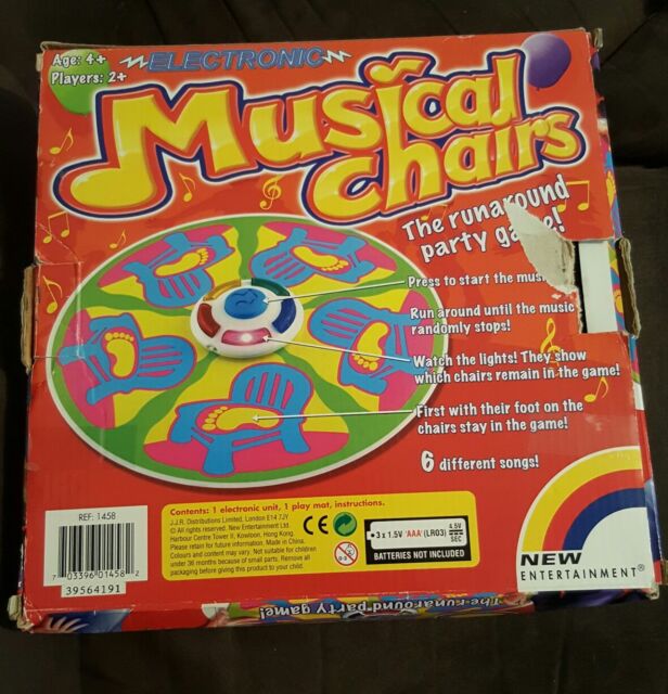 new entertainment - Electronic Musical Chairs - kids party game - free shipping NF10240