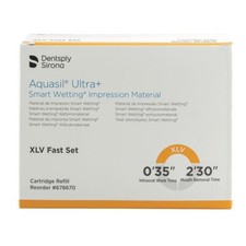 Dentsply 678670 Aquasil Ultra+ XLV Fast Set Smart Wetting Material 4/Pk 50 mL