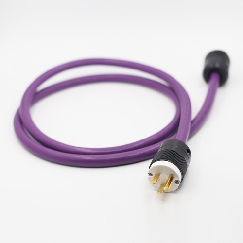 AC313 OFC Power cable Gold plated US AC Power cable for HIFI AC Mains Cable - Picture 5 of 8