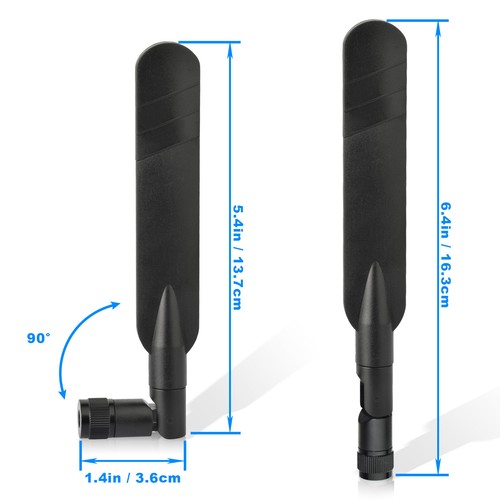 4G LTE SMA Antenna For Huawei B683 E5172 B311 B970B B260 B311 B311s-220 Router - Afbeelding 2 van 12