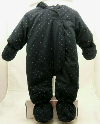 Kiabi Combipilote Bleu Marine Pois Dore Bebe Mixte 3 Mois Ebay