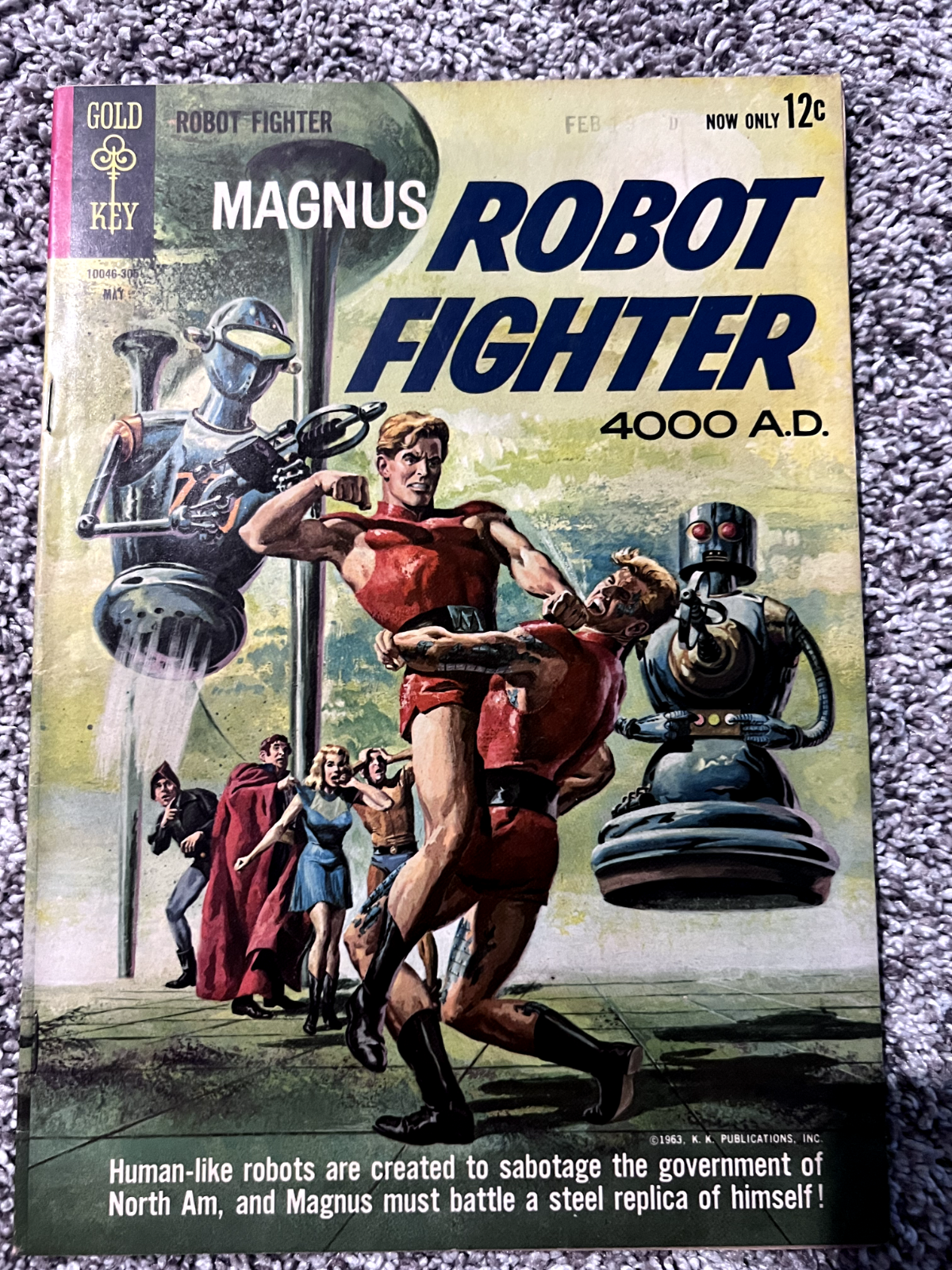 Magnus Robot Fighter #2 F Human like Robots