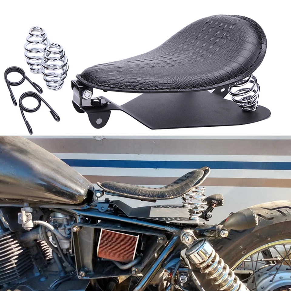 For Harley Davidson Iron 883 Bobber Motorcycle Solo Seat Spring Base Bracket Set — 第 2/4 张图片