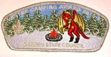 Garden State Council SA-51? Winter Camping Award 2016- 2017 EARNED CSP - MINT