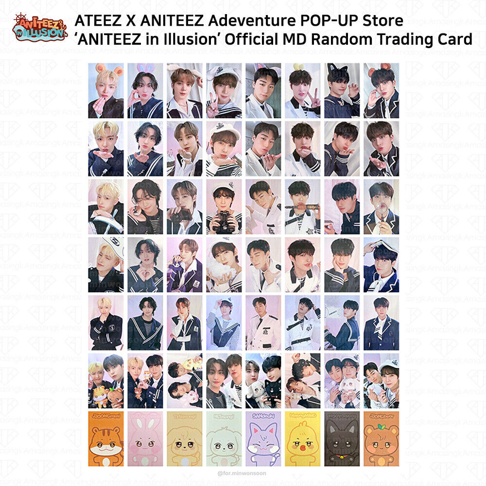 ATEEZ x ANITEEZ POP UP Store 'Aniteez in Illusion' Official ATEEZ x ANITEEZ POP UP Store 'Aniteez in Illusion' Official