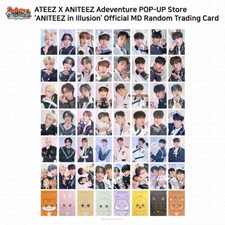ATEEZ x ANITEEZ POP UP Store 'Aniteez in Illusion' Official MD Trading Photocard