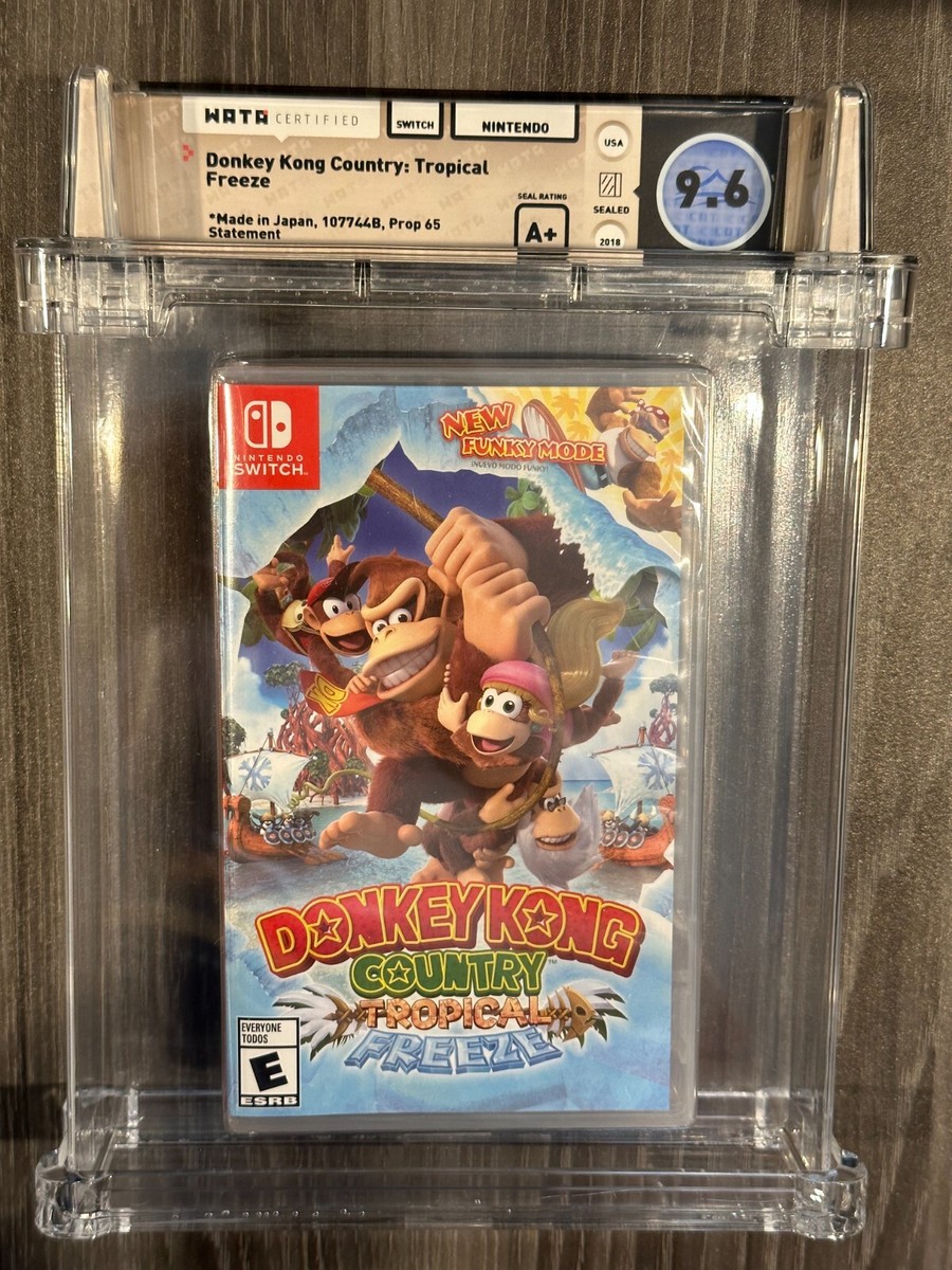 (未使用･未開封品)Donkey Kong Country: Tropical Frz Nintendo Switch Japan Donkey Kong Tropical Freeze from