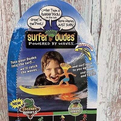 Surfer Dudes Classics Wave Powered Mini-Surfer and Surfboard Toy - Hossegor  Hank