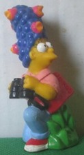 1990 SIMPSONS Marge Simpson Bird Watching fast food toy 3", Burger King