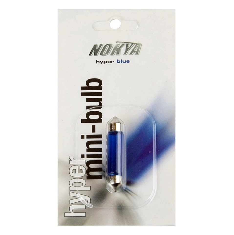 Nokya 578 6411 212-2 211-2 Nok5260 10W Azul Dos Bombillas Maletero Carga Repuesto OE Foto 2 de 4