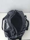 FW17 Supreme Sac de voyage noir Cordura boîte en tissu logo texte réfléchissant