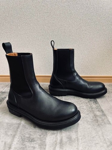 Botas de Cuero BUTTERO STORIA Negras Hechas en Italia Vibram US7.5 - Imagen 6 de 11