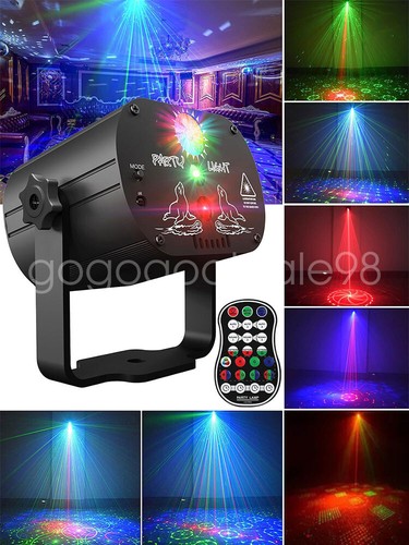 60-Mode DJ Disco Party Stage Lighting Laser Projector LED RGB KTV Event Light - Picture 13 of 16