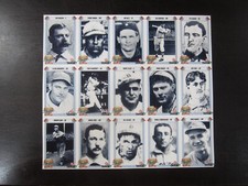 1990 Target Dodgers Uncut Sheet 15 Cards Terry McDermott Al Hollingsworth Corgan