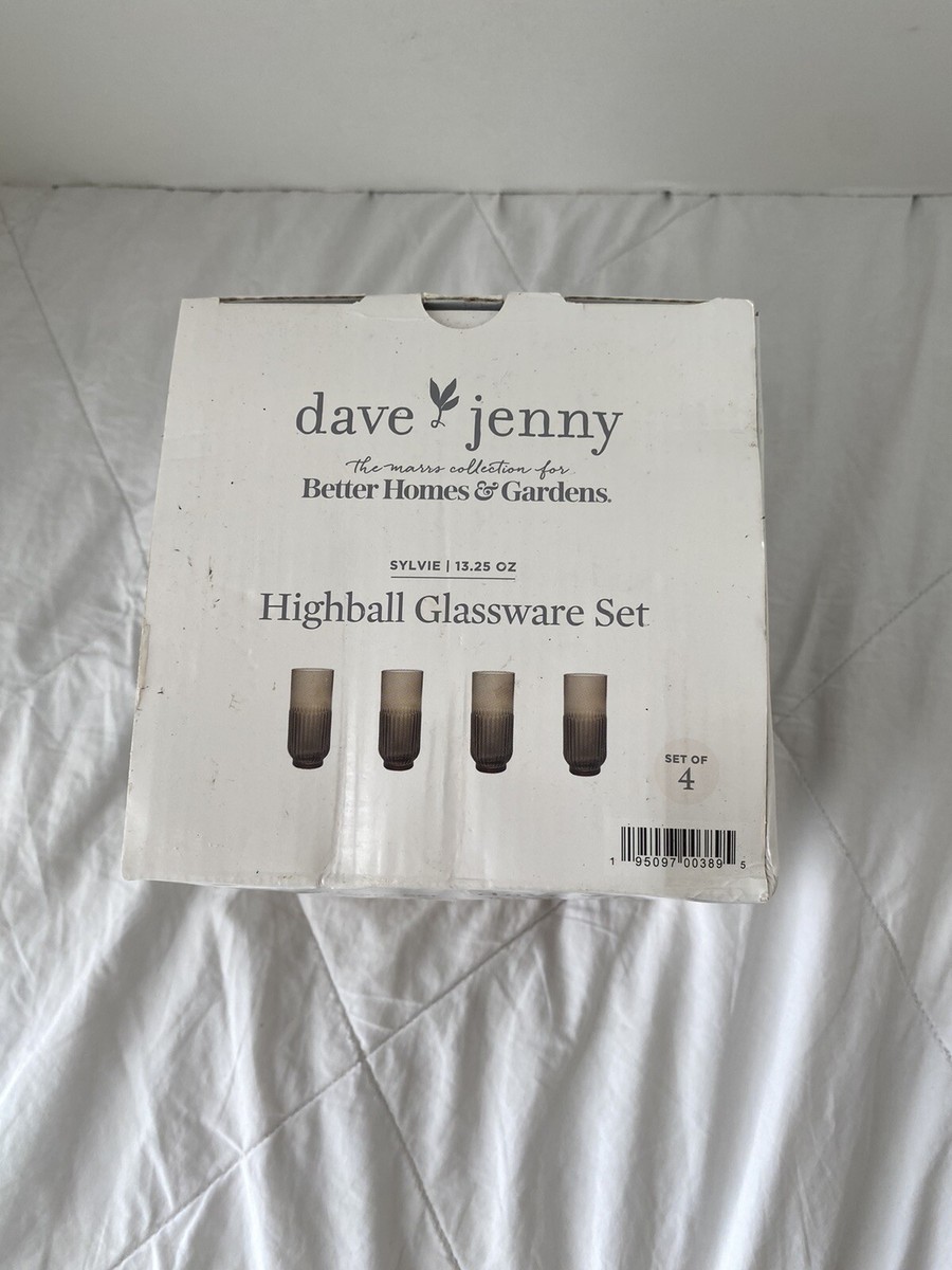 Limited Edition Better Homes Gardens Dave Jenny Highball