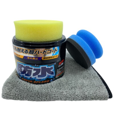 Soft99 Water Block Wax Super Splash Dark Wax Set 300g