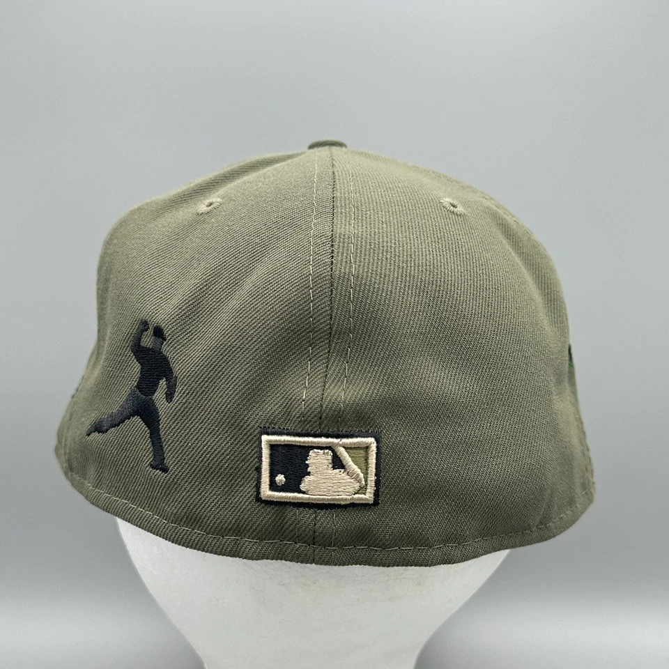 MLB New Era 5950 Sombrero Boston Red Sox Gorra Talla 7 5/8 Parche 1961 All Star Game Camuflado Foto 4 de 4