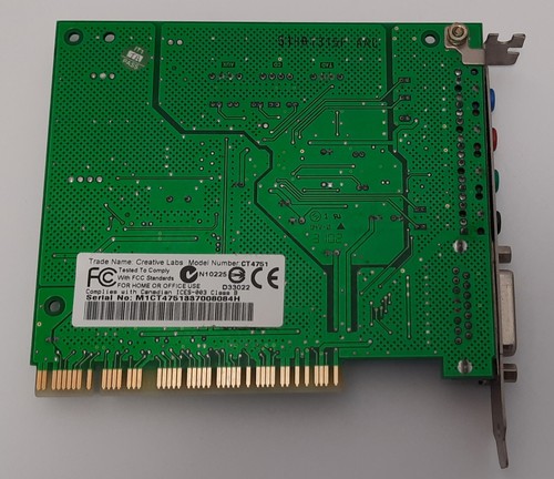 Creative Sound Blaster 4.1 Digital PCI Soundkarte (CT4750, retro, OVP, 2002) - Bild 5 von 11