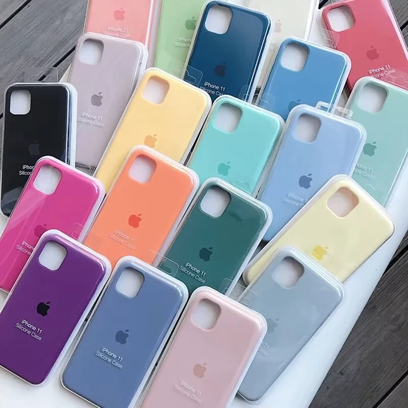 COVER in silicone per iPhone16 15 13 11 14 12 Pro Max. Vari colori disponibili. - Immagine 3 di 4