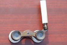 magnification antique solid brass Foldable Spyglass Binocular Mother of Pearl