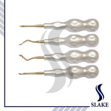 4 Pcs Dental Root Elevators Set TWISTER Oral Surgery Tooth loosening