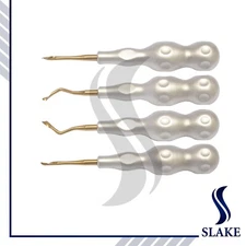 4 Pcs Dental Root Elevators Set TWISTER Oral Surgery Tooth loosening