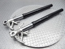 2009 08 09 Aprilia SL750 Shiver 750 OEM Fork Tubes Suspension Legs BENT