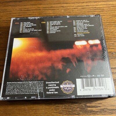 Dave Mathew's Band Weekend On The rocks 3 Disc Set | eBay