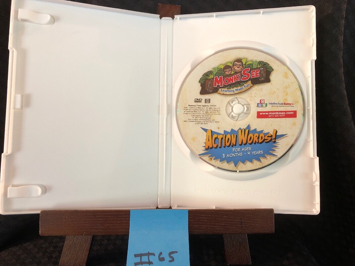 MonkiSee: Action Words (DVD, 2012) for sale online | eBay