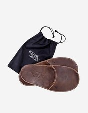 Genuine Leather Travel Slippers