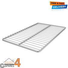 UNIVERSAL WHITE PLASTIC COATED STEEL FRIDGE SHELF WIRE GRID GN 1/1 53cm x 32cm