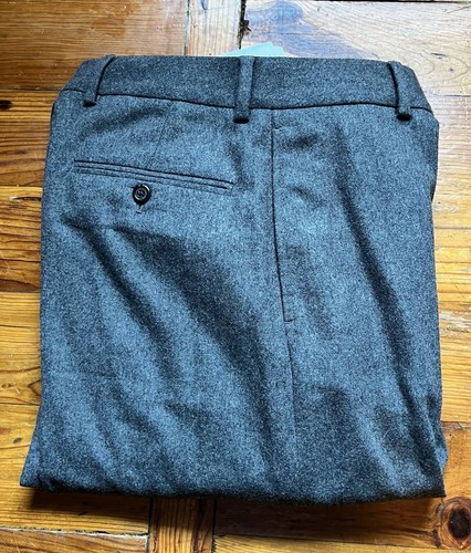 Polo Ralph Lauren Gray Wool Blend Dress Boys Size 18 New - Picture 4 of 18