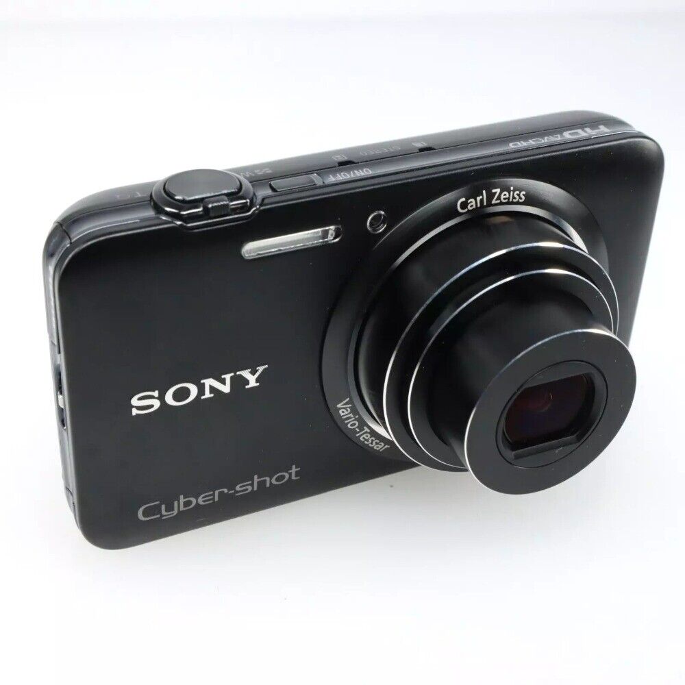 Sony Cyber−Shot 16MP DSC-WX7 Digital Camera Black 85% New