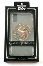 Official HBO Game of Thrones Targaryen House Sigil Clear Case for iPhone X/Xs