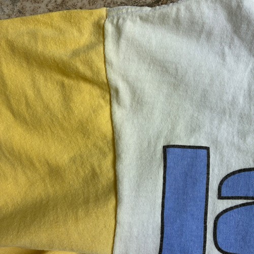Vintage LA Lakers True Fan Sportswear Shirt Men Medium Cotton 90s Single Stitch - Bild 6 von 15