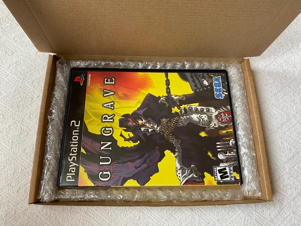 Gungrave Sony PS2 - NTSC-U/C USA VGC CIB - High Quality Packing - Tracked - Image 3 of 4