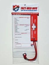 Tact-Med Emergency Information Card