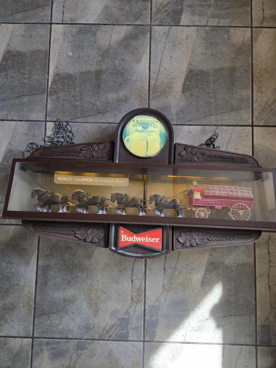 budweiser light clock products for sale | eBay