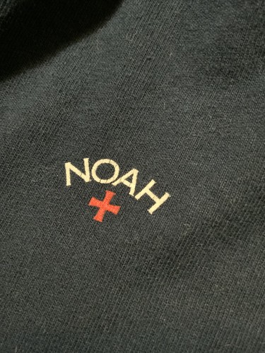 Noah NYC Made In USA Navy Blue Recycled Cotton L/S Crewneck T-Shirt Sz. M - Picture 6 of 6
