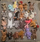 Ty Beanie Babies LOT of 24 in photo ~ Vintage Stuffed Animals w TAGS 1990s Plush