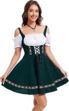 Yesfashion Womens German Dirndl Dress Costumes for Traditional Beer Bavarian 1 P