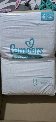 Pampers Baby-Dry Größe 6 - 74 Stück  ULTRA PROTECTION+ Stop & Protect Pocket