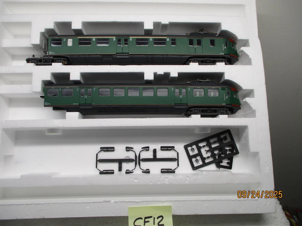 Unidad de tren LIMA HO L149944 (2) piezas MAT 46 NS Electric Loco CF12 Foto 2 de 4