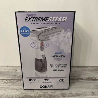 Conair, Turbo Extreme Steam - Hand-Held Touch Sensor Garment Fabric Steamer NEW