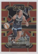 2024 Panini Select WNBA Concourse Red Prizm 77/149 Chennedy Carter #29 1pe9