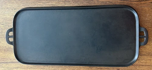 Unmarked Wagner Long Griddle Cast Iron 20-3/4"