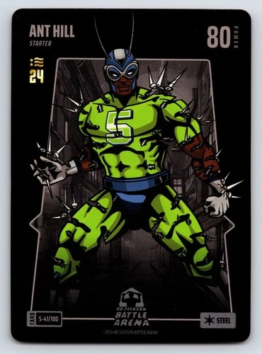 Bo Jackson Battle Arena Ant Hill STEEL #S-41 Anthony Edwards 2024 NSCC Exclusive