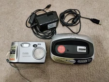 Kodak EasyShare DX4900 4.0MP Digital Camera - Silver And Dock TESTED WORKS